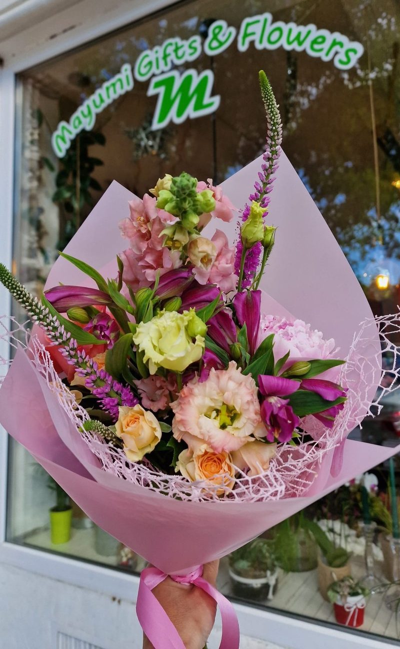 Buchet Lisiantus Roz